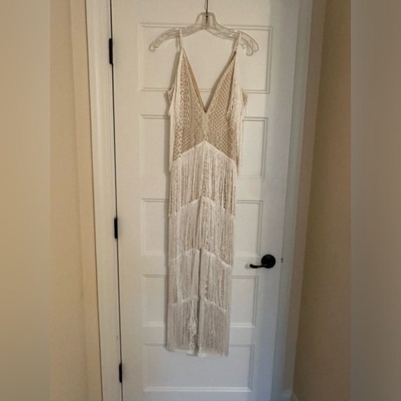 NWT Fashion Nova Fringe Jumpsuit Size Medium - Picture 7 of 8